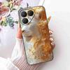 For Tecno Pova 7 Ultra 5G LJ9 Case Cartoon Cat Tiger Silicone TPU Black Cover For Tecno Pova 7Ultra 5G 6.67" Phone Cases Fundas