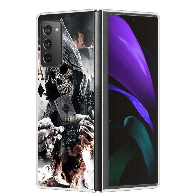 For Samsung Galaxy Z Fold2 Fold4 Fold5 Case Shockproof Hard Plastic PC Back Cover For Samsung Galaxy Z Fold 3 5 4 5G Phone Cases