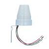 Twilight Sensor Street Light Switch Dusk-to-dawn Operation Built-in Photocell Sensor Low Power Consumption Easy Installation