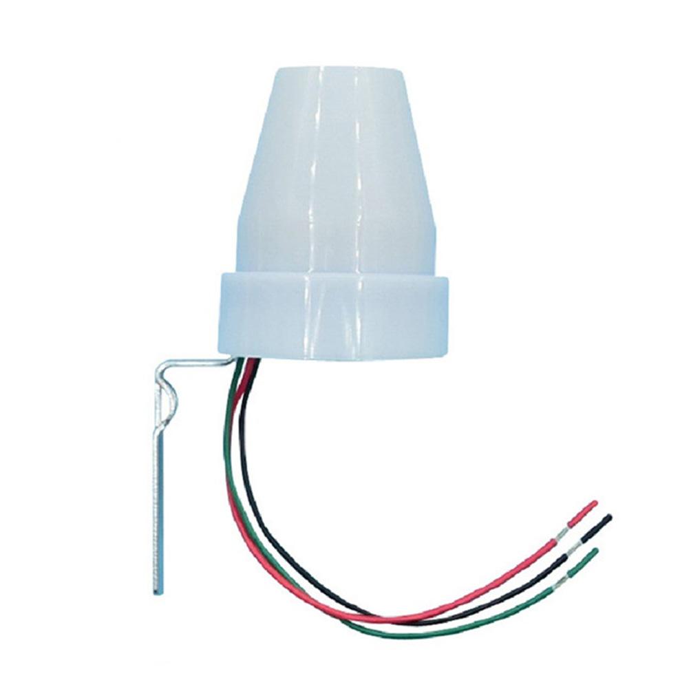 Twilight Sensor Street Light Switch Dusk-to-dawn Operation Built-in Photocell Sensor Low Power Consumption Easy Installation