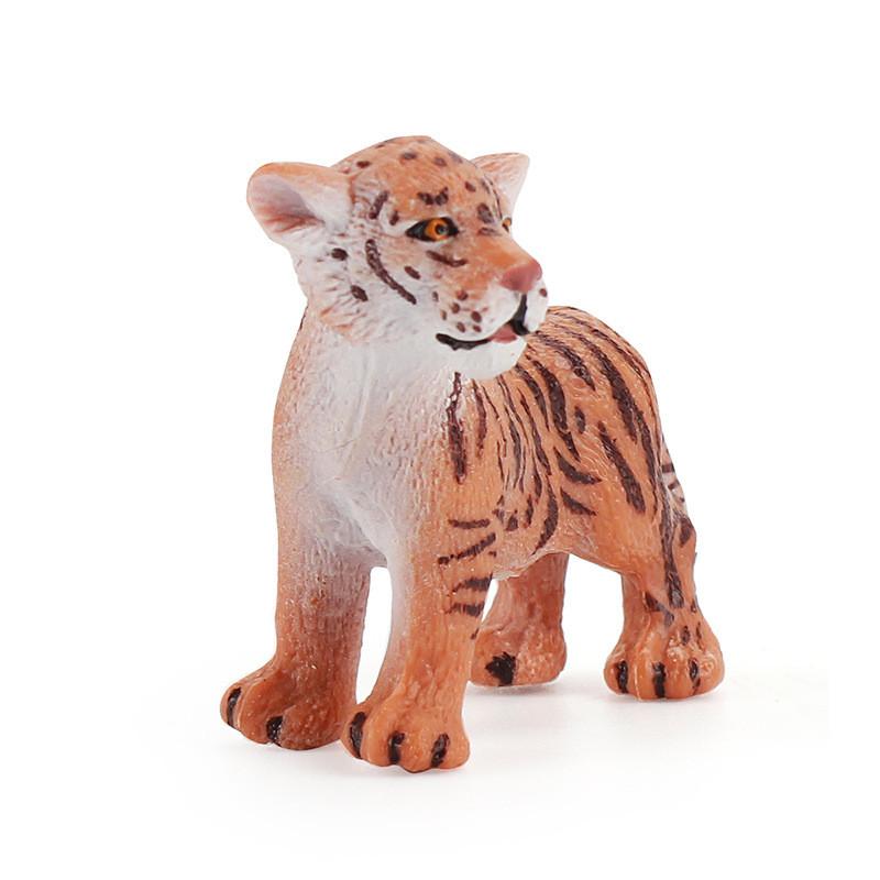 Kids Wildlife Tiger Model Pvc Education Toy For Nature Exploration And Play