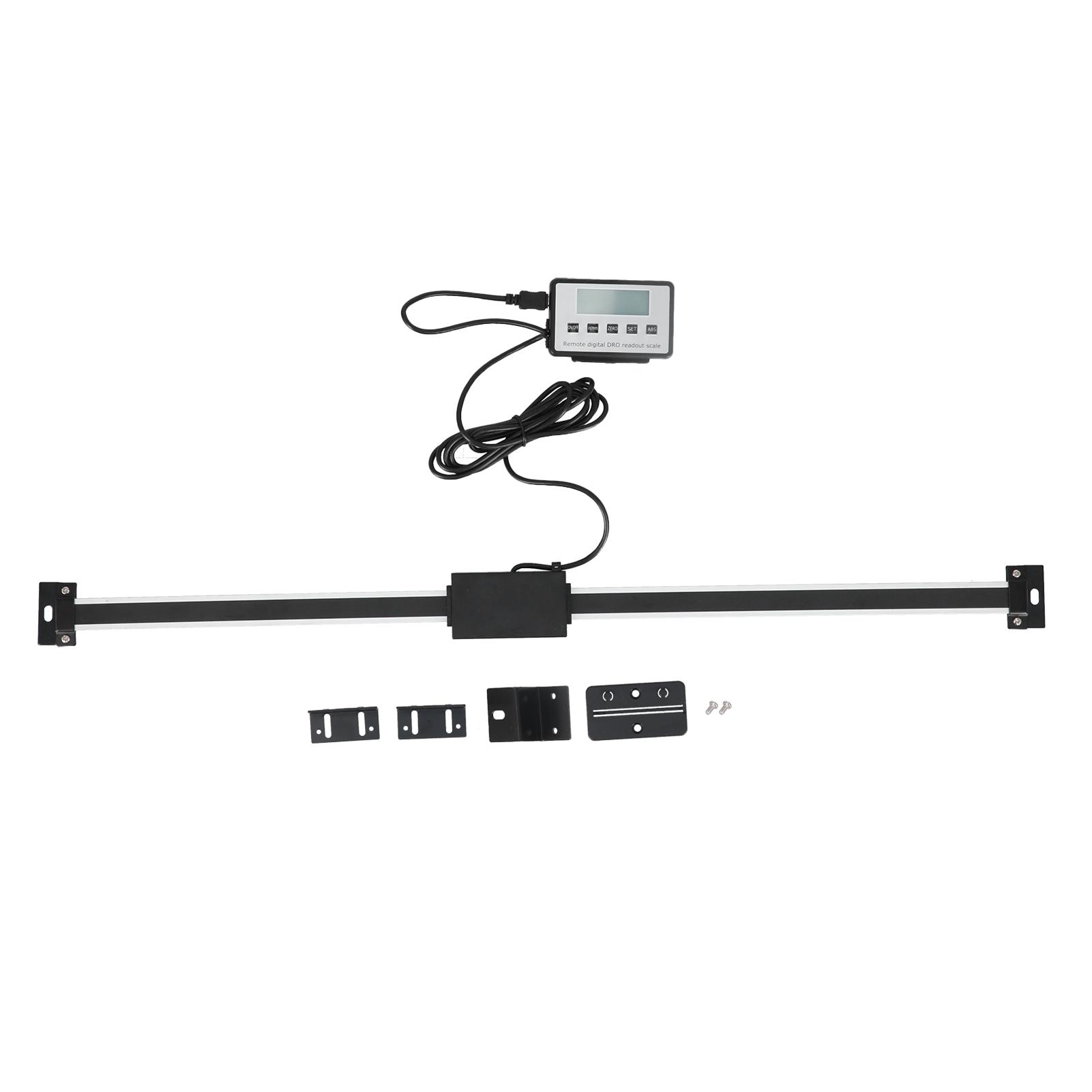 Painter Unisex Digital Readout Linear Metric Imperial Linears Scale With Digital Display For Lathe0 500Mm