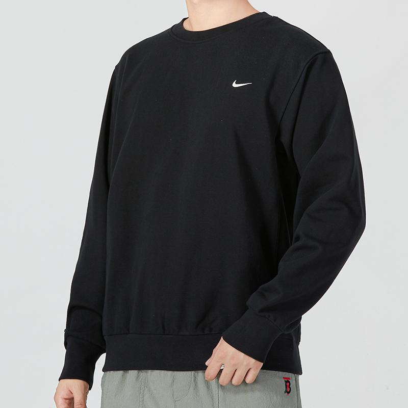 Nike Dri-Fit Standard Issue Crew Sweatshirt Men Tops Black DQ5821-010