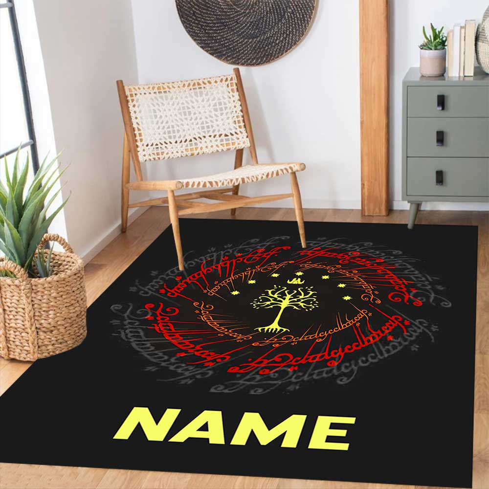 Warner Bros. Movies (29) Customize your name rug, office chair cushion, home bedroom living room gift.