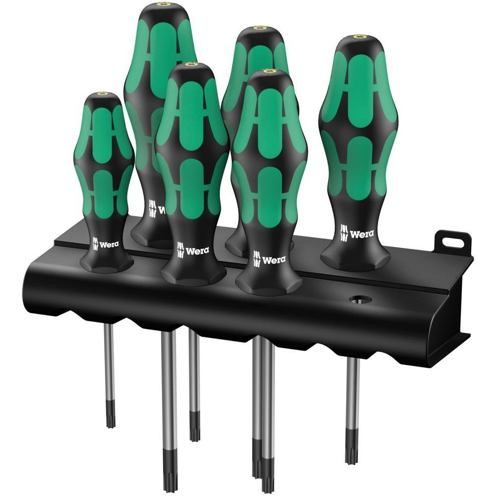 

Набор отверток Wera 367 6 Torx Kraftform Plus Stand 6 Ave Tx 10x80 15x80 20x100 25x100 30x115 40x130