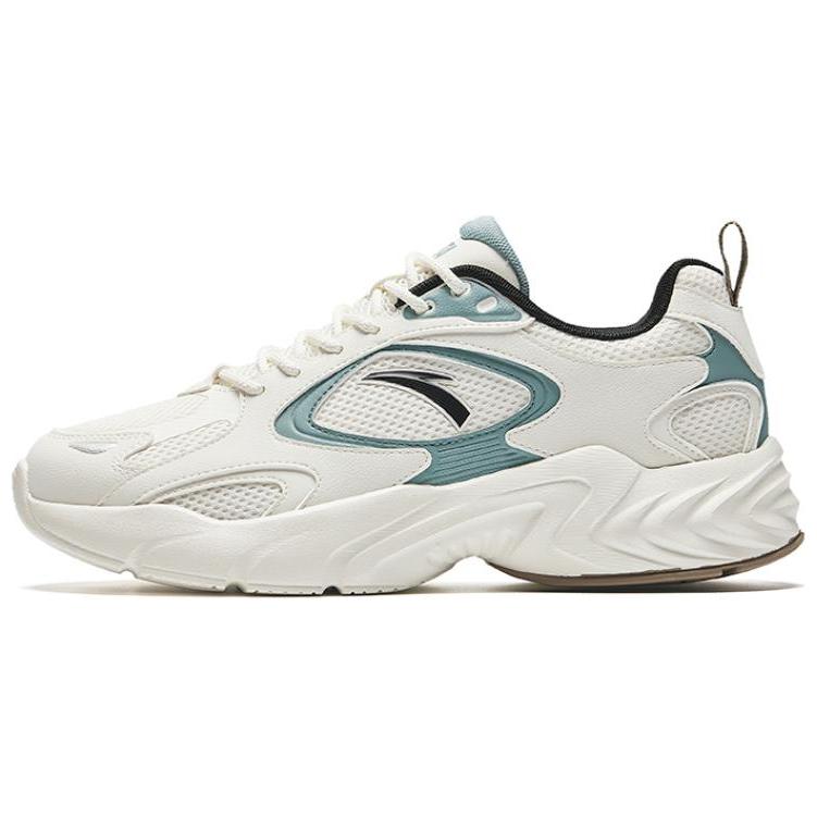 Anta Comfortable Durable Low-Top Casual Shoes Men sneakers White Blue 112438813-3