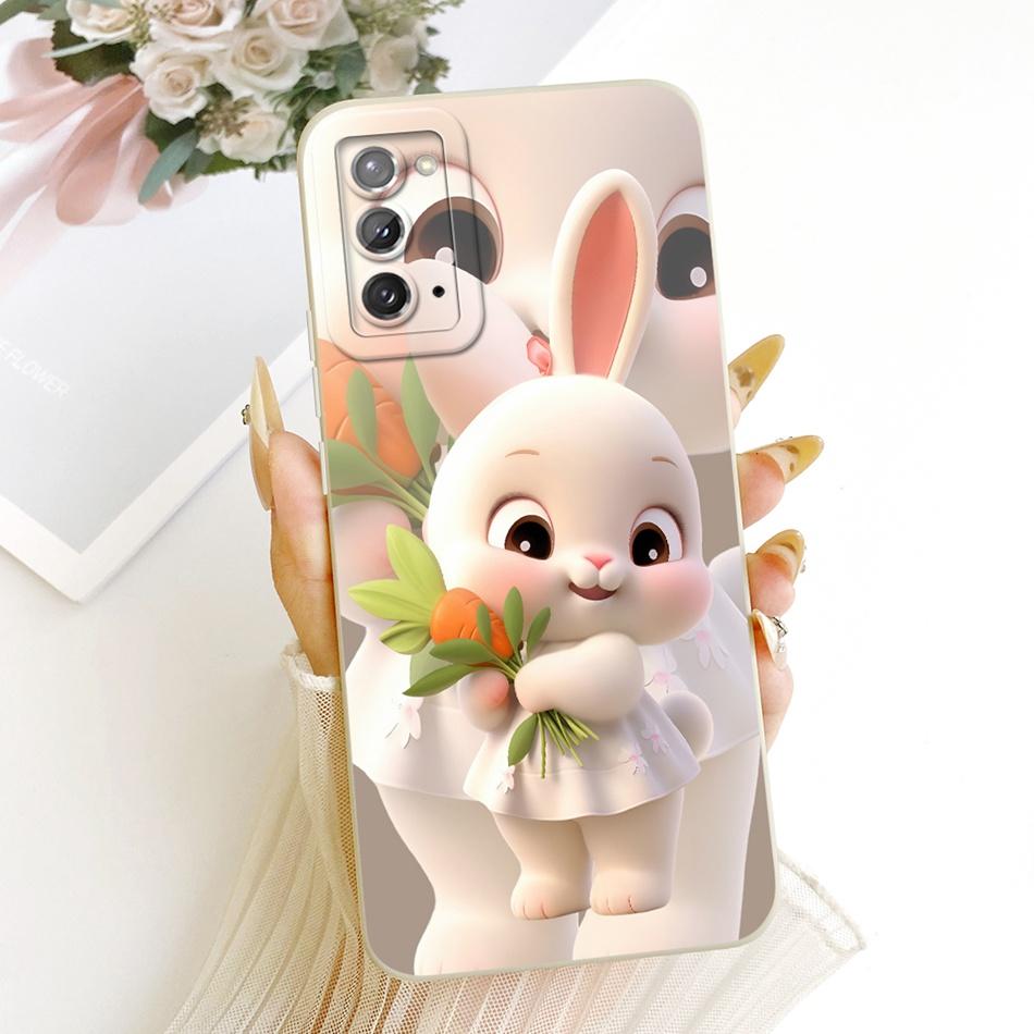 Für Samsung Galaxy S20 S20+ S20FE Niedliche Katze Blume Handyhülle Für Samsung S 20 S20 FE 4G 5G Stoßfeste Weiche Silikon-Stoßfänger
