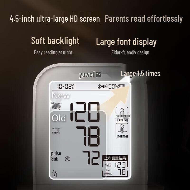 Yuwell S69AR Upper Arm Electronic Blood Pressure Monitor