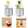 Olive Oil Dispenser Liquid Glass Jar Leakproof Condiment Bottle 100 ml Clear Soy