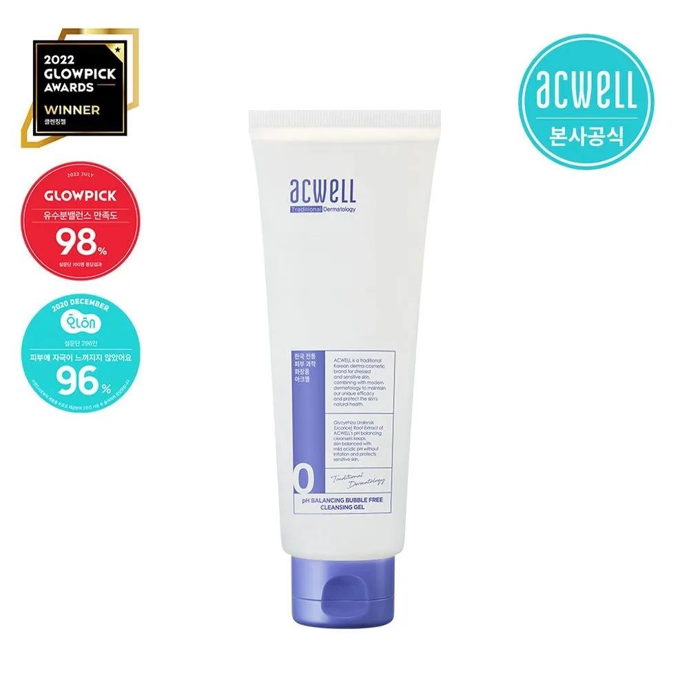 ACWELL PH Balancing Bubble-Free Cleansing Gel 160ml