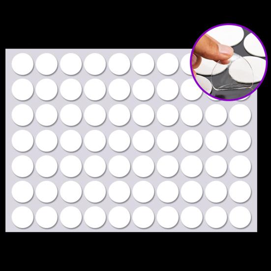 Clear Removable Putty Double Sided DIY Widely Used High Transparency Strong Viscosity No Trace Sticky Dots