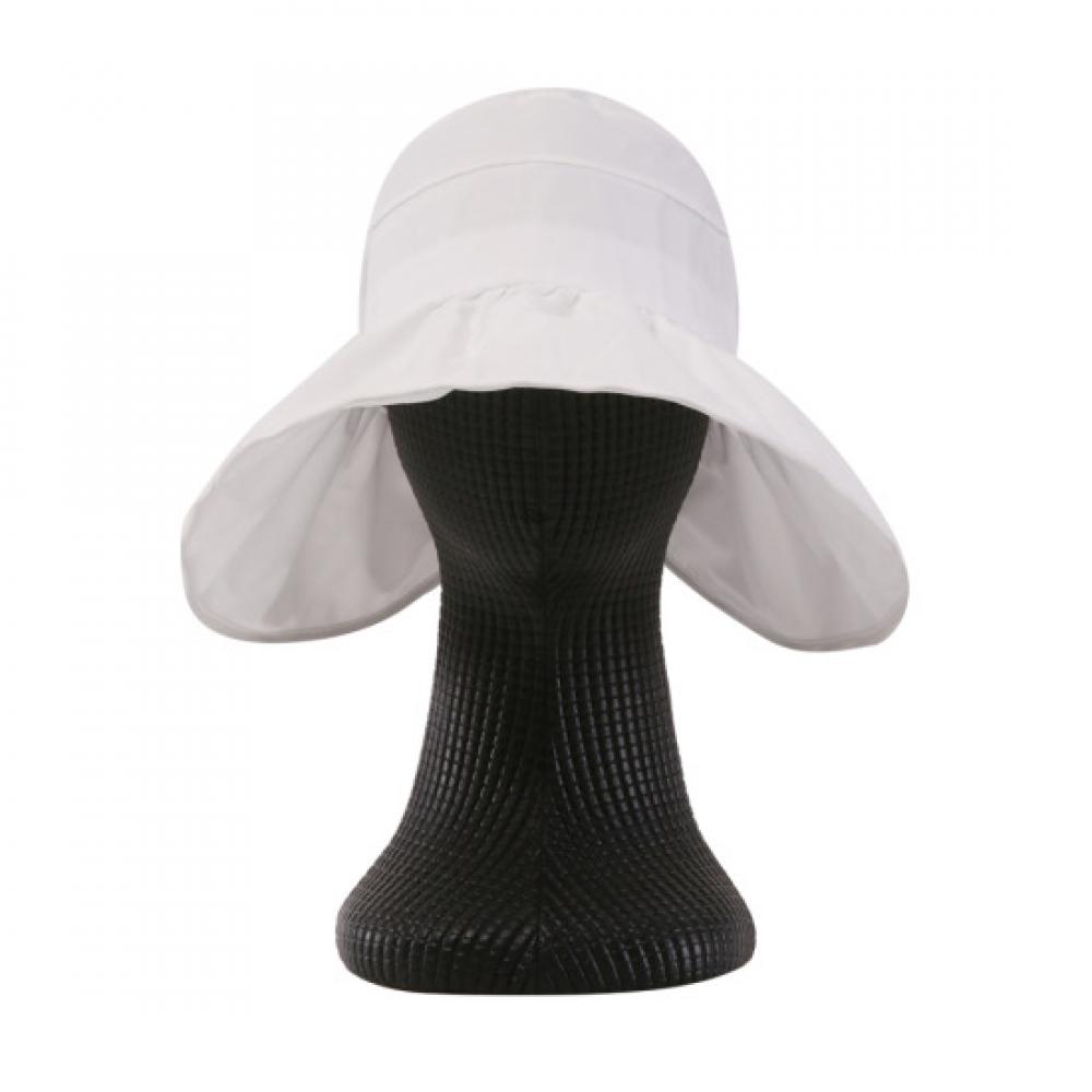 Shop Women S Uv Protection Roll Cap White Km Wh 0589