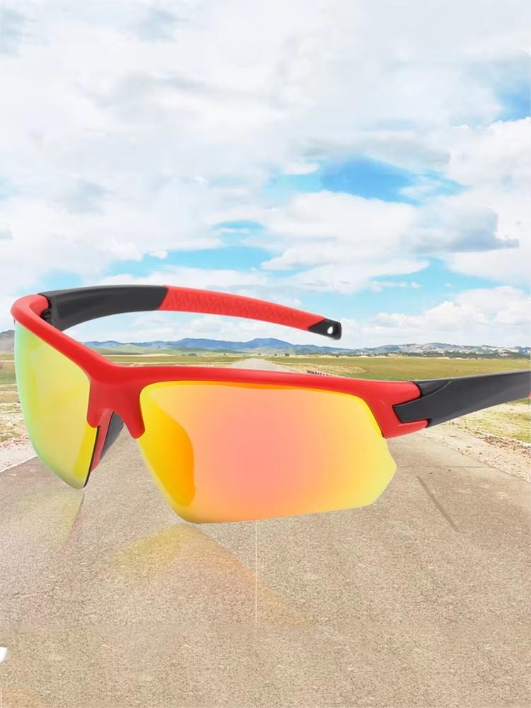 New Fashion Cycling Sunglasses Men Women Outdoor Sports Colorful Trendy Glasses 8312 UV Protection