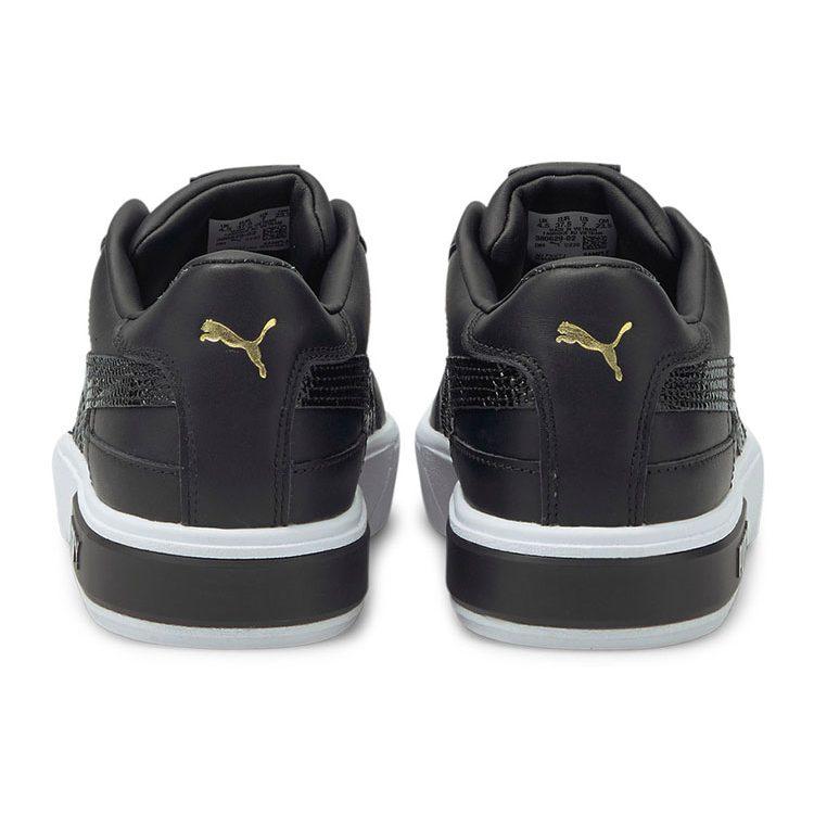 PUMA Cali Star Snake Sneakers Black/White Women's 380629-02