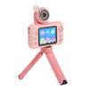 Kids Camera Multifunction Front Back 180 Degree Angles Photo Video MP3 Digital Mini Camera for 3 To