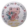 Nakajima Corporation Pickles the Frog Enchante Mirror with Case 206831-25 H10 x W10 x D1cm