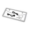 Universal LED Number Plate Frame Exterior Custom S YOURS. (Front), Vacuum-Plated, Always-On, Position-Linked, Chrome, Parts, Accessories, Dress-Up,