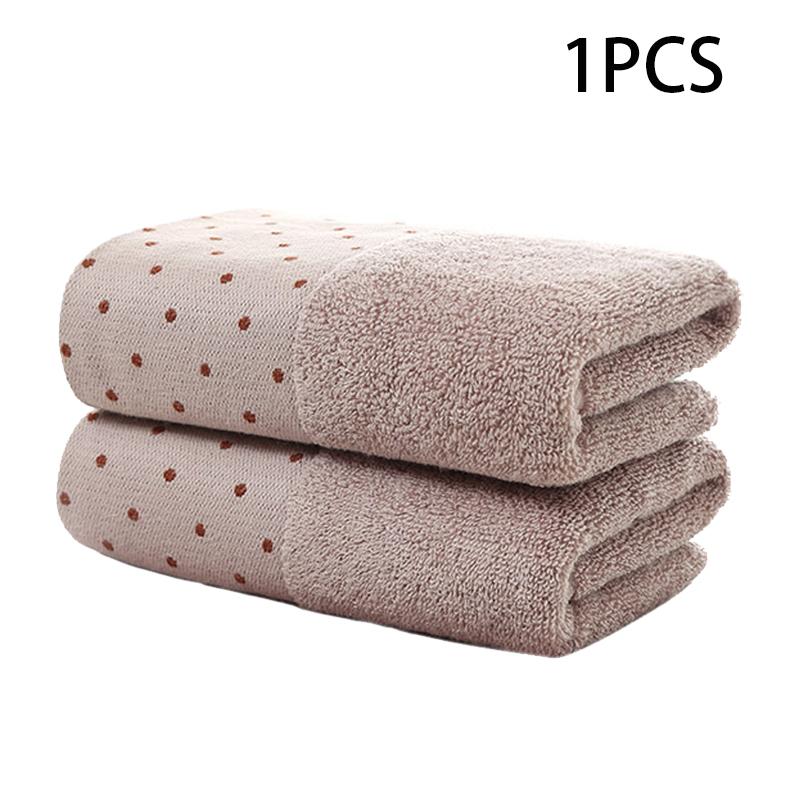 

70X140См Высококачественные Толстые Полотенца из Чистого Хлопка Мягкие Впитывающие Полотенца для Мужчин и Женщин для Домашнего Использования Полотенце для Лица 35x75cm светло-коричневого