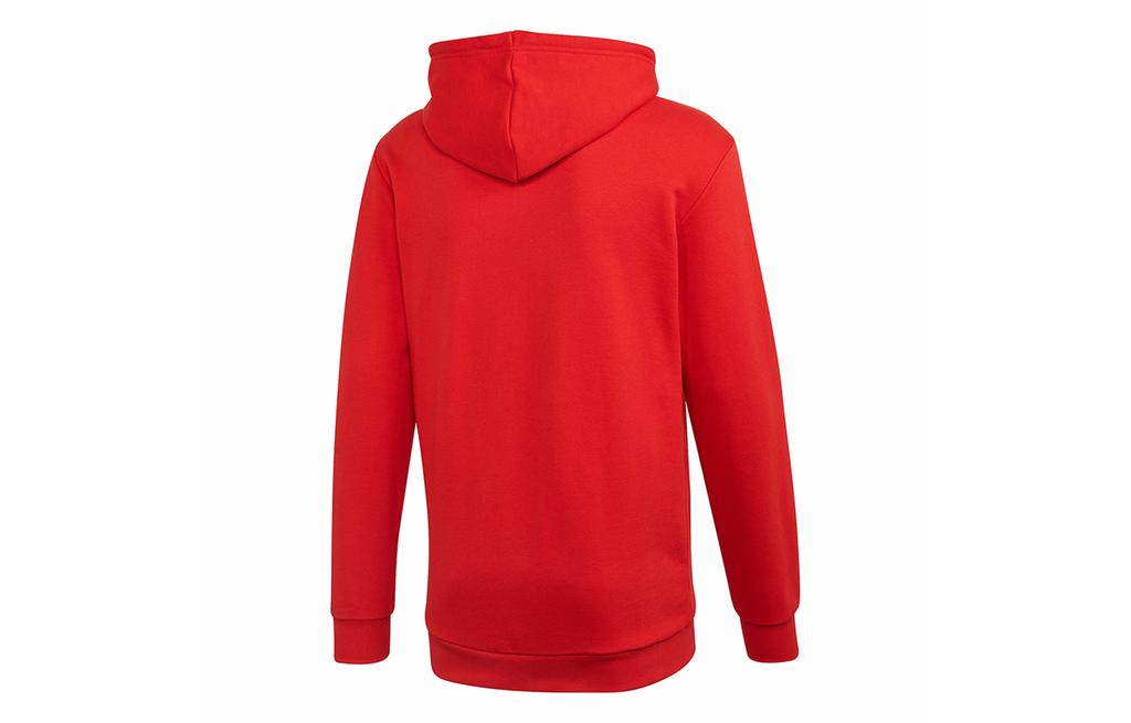 adidas Originals Sweatshirts Men's Bright Pink Red Hooded Moderate Regular FM9957