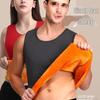 Men's Fleece-Lined Sleeveless Base Layer for Cold Weather – Warm, Close-Fitting Vest with Wide Shoulders