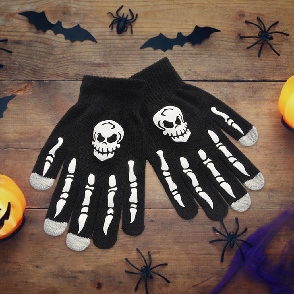 Skeleton s The Dark, Accessories Full Finger Skull for Cosplay Unisex Adult Daily