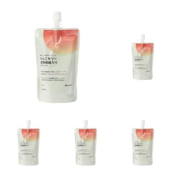 Muji apple jelly made skin health mind contains dietary fiber 150g VCD18A4S ( 5)