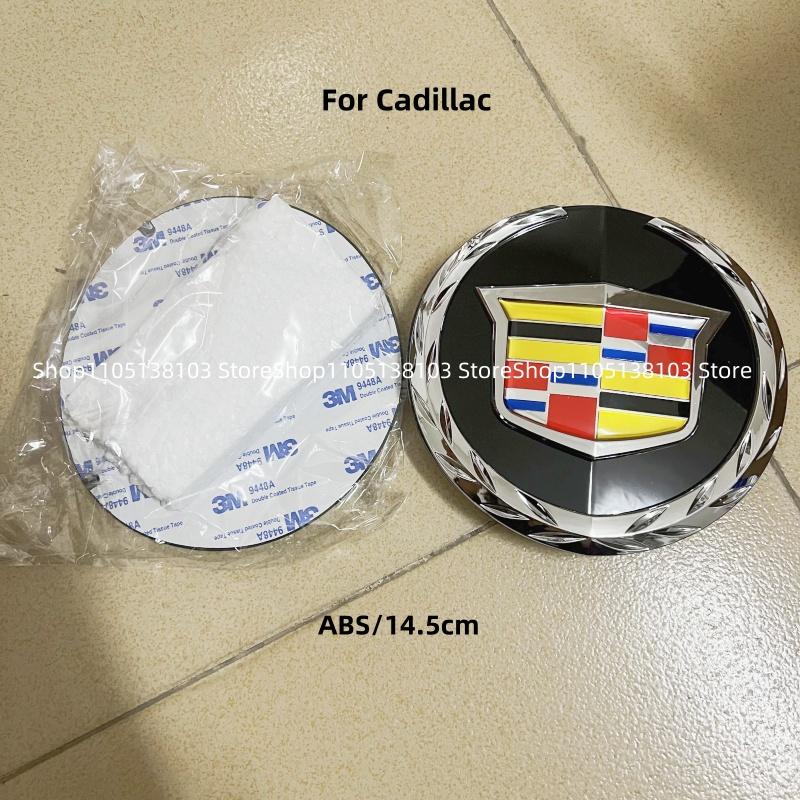 14,5 CM dla Cadillac Escalade 2007 2008 2009 2010 2011 2012 2013 2014 Samochód Przednia Maskownica Środkowa Emblemat Odznaka Naklejka Akcesoria