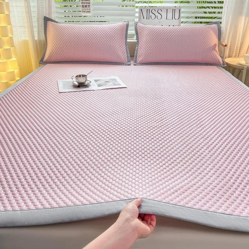 Cooling Mattress Smooth Air Condition Home Comforter 2pcs/3pcs Lightweight Cushion Cool Feeling Fibre Skin Friendly Breathable