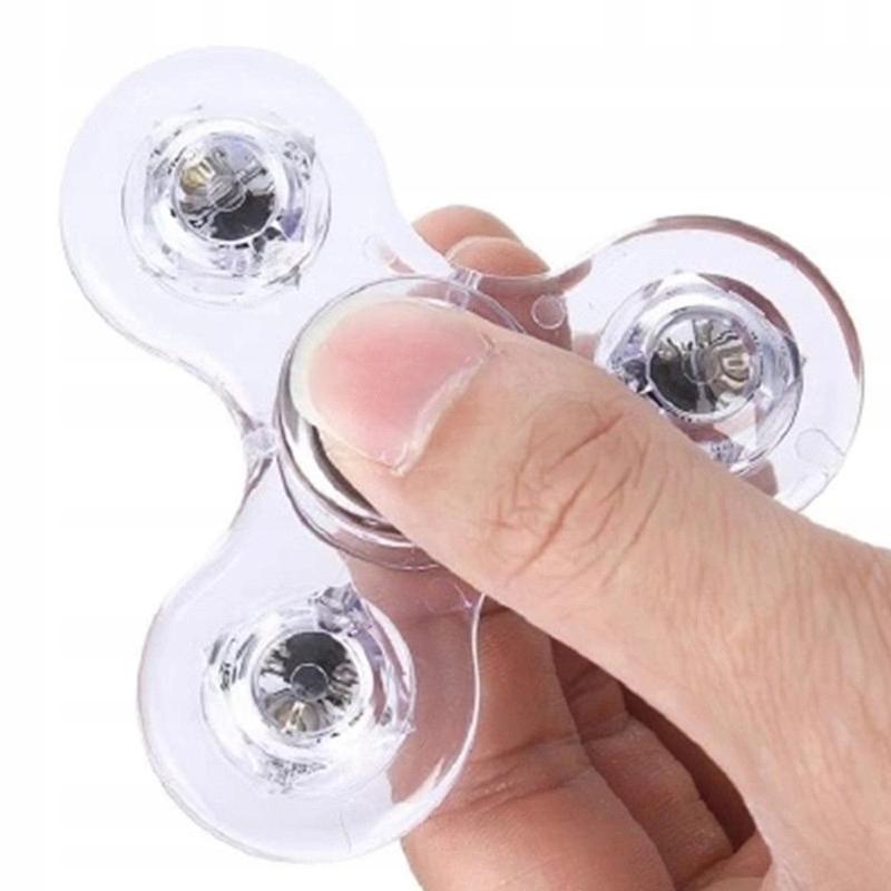 Led Glowing Fidget Spinner Sensory Toy