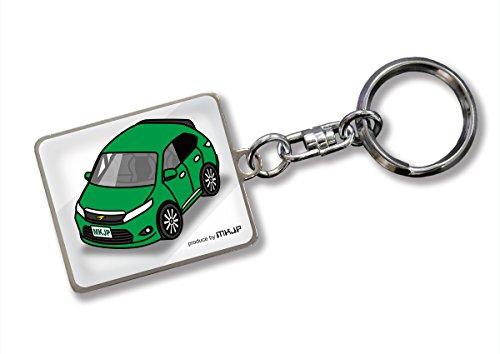 

[MKJP] Кастомный брелок Harrier ZSU60W Base: Белый цвет автомобиля: зеленый