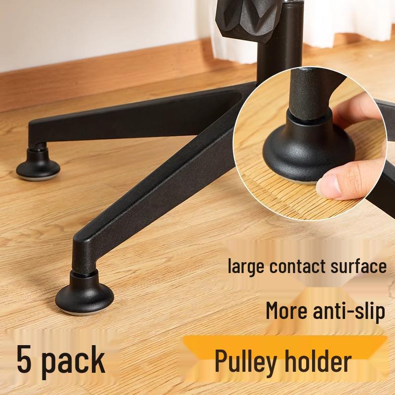 Office Chair Caster Fixator: Anti-Slip Pad & Roller Fixing Tool