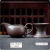Retro Handmade Purple Clay Fair Cup Tea Ceremony Raw Ore Zisha Tea Set Accessories Household Tea Divider Chahai Tea Strainer
