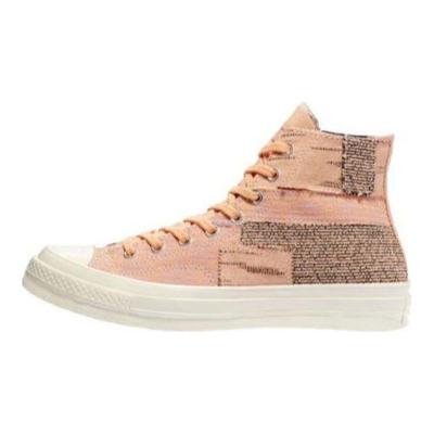 Chuck 70 High Patchwork - Peach Unisex Sneakers Pink Sheer-Lilac Egret 170058C
