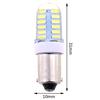 2X BA9S T11 T4W 3014 24Smd 12V Led Samochodowe żarówki boczne Lampy wewnętrzne Białe