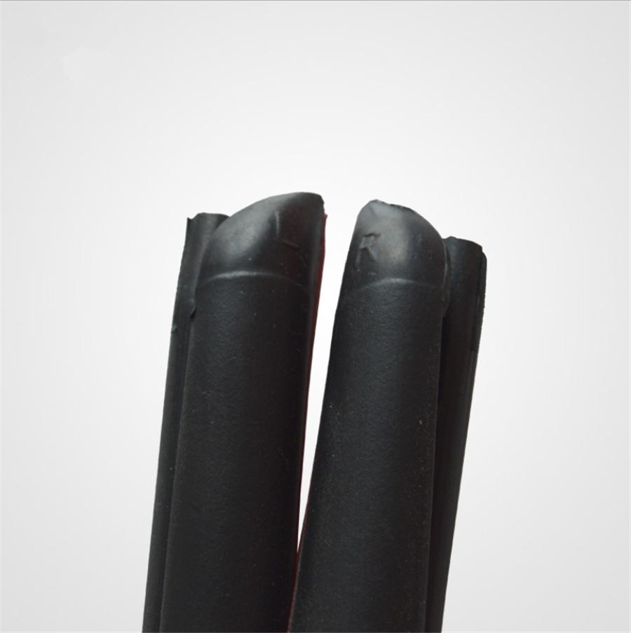 2X80cm B Type B Pillar Car Rubber Seal Strip Anti-Noise Dustproof 3M EPDM Rubber