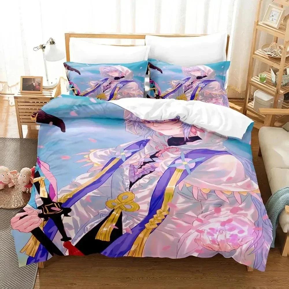 Fate Grand Order Merlin Sängklädesset Påslakan Sängset Täcke Örngott Täcke king Queen Size Pojkar Vuxen