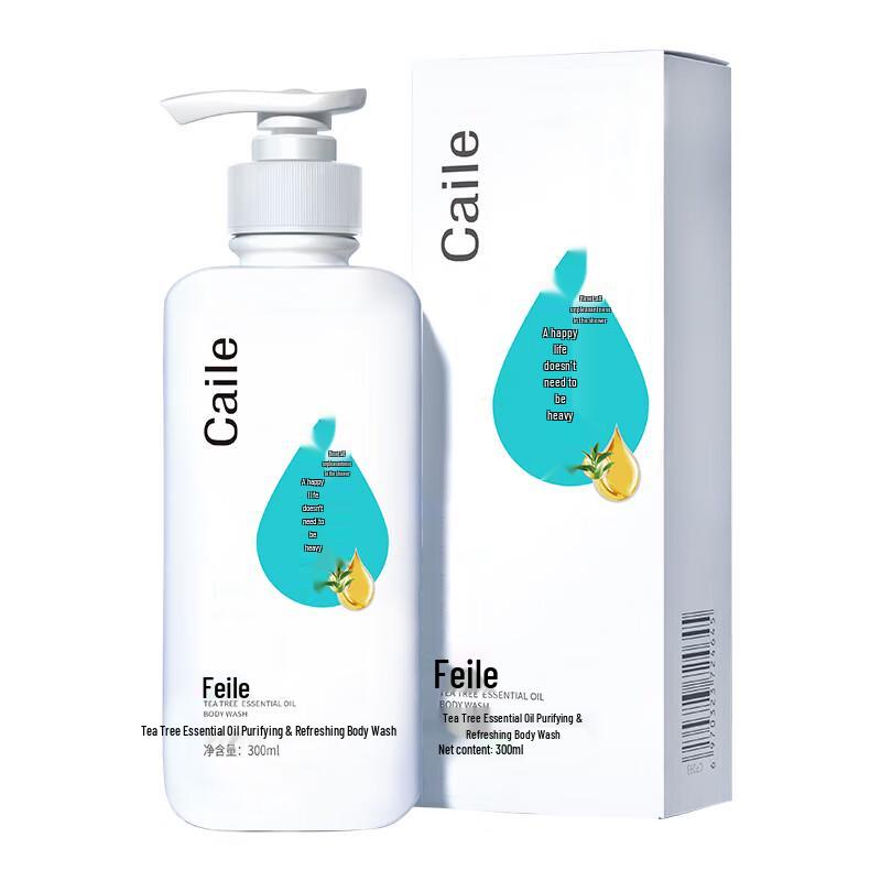 Cai Le Tea Tree Essential Oil Purifying & Refreshing Shower Gel