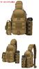 PHOENIX IKKI Tactical Outdoor Crossbody Sports Gray Bag, Ambidextrous, One-Shoulder Bag, Bag,