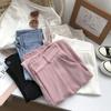 Pantaloni de Costum Drepți Subțiri cu Talie Înaltă pentru Femei - Stil Coreean Primăvară/Toamnă 2026 Pantaloni Cropped Tip Cigarette