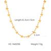Hot-selling Five-pointed Star Pendant Stainless Steel Necklace, Premium Star Clavicle Chain, Titanium Steel Star Neck Chain