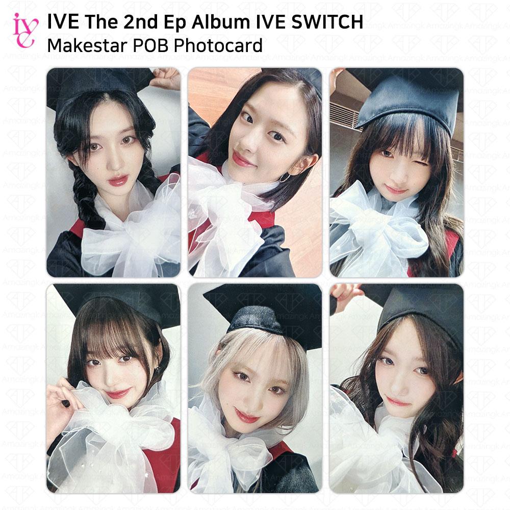 

IVE The 2nd EP Album IVE SWITCH Makestar POB Фотокарточка KPOP K-POP Вонён Юджин