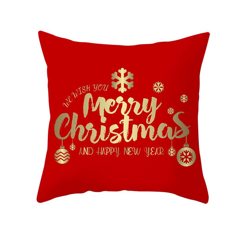 New Christmas Pillowcases Holiday Gifts Home Ornament Pillow Cushion Covers Premium Durable Quality Useful Practical