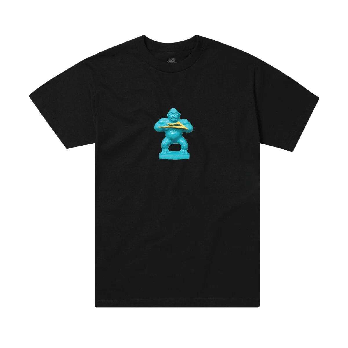 Lakai Footwear Primate Ape Gorilla Skate Skateboarding Tee Tshirt Black L