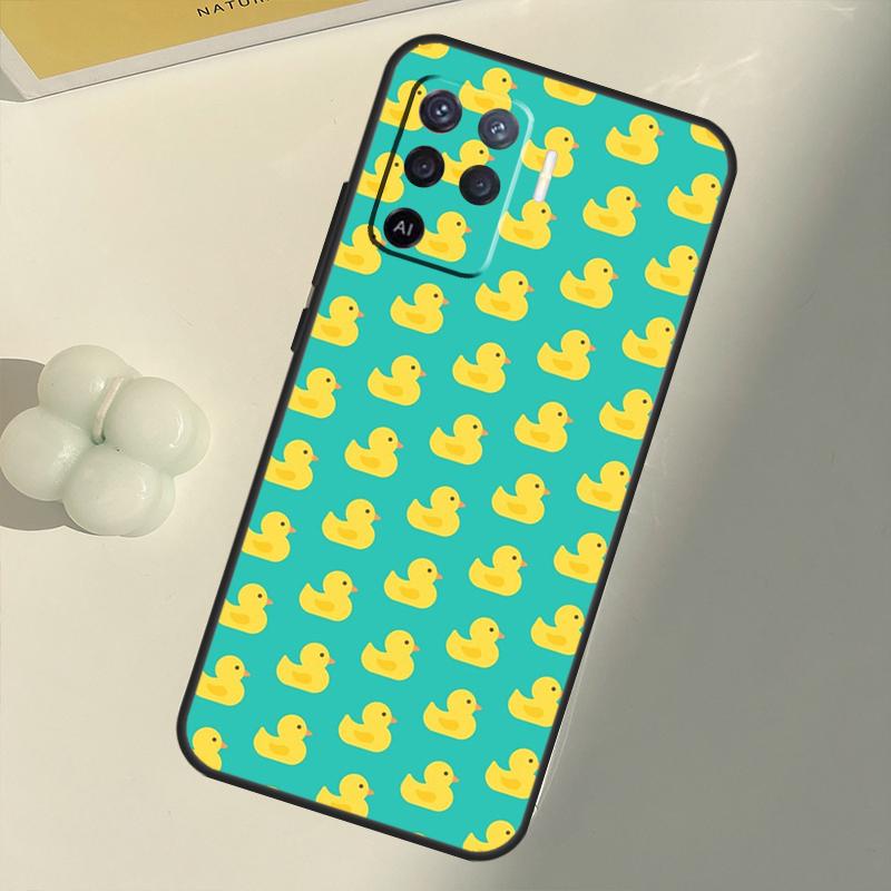 Husă Rață Galbenă Pentru OPPO A74 A94 A54 A1K A15 A16 A52 A72 A83 A91 A93 A53S A5 A9 A31 A53 2020