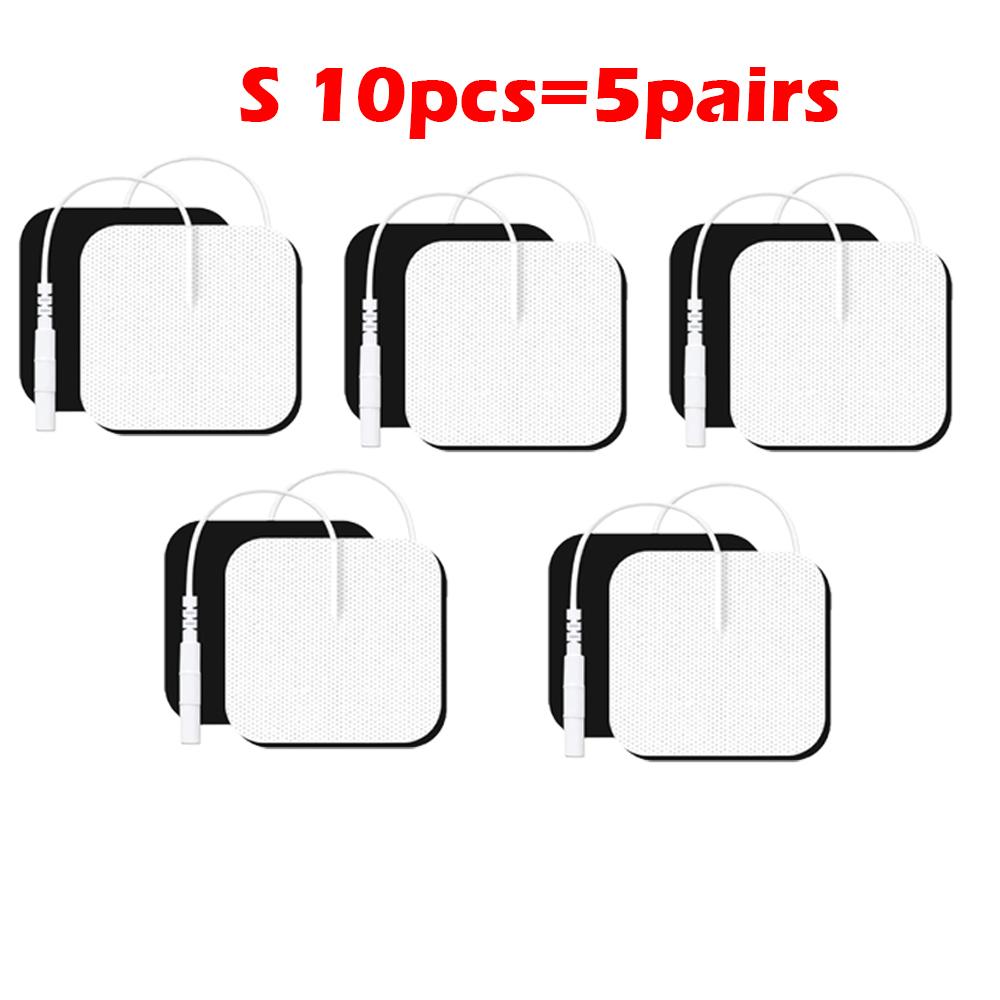 TENS EMS Elektroden Pads Physiotherapie Zubehör Vlies Selbstklebende Ersatzpflaster für EMS Elektrisches Massagegerät