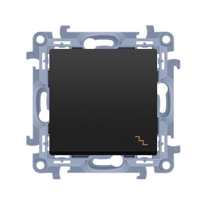 Staircase Switch (module) 10AX, 250V~, Quick Connectors, Black Simon10