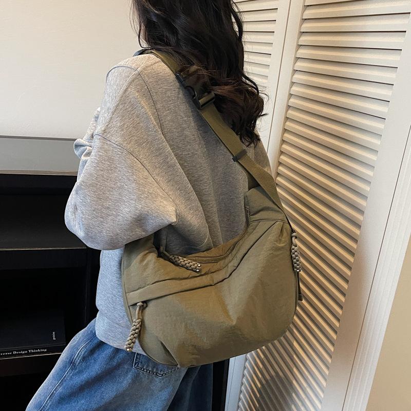 Shoulder Bag Women'S Casual Dumpling Bag Light Sports Commuter Bag Men'S Trendy Brand Messenger Bag