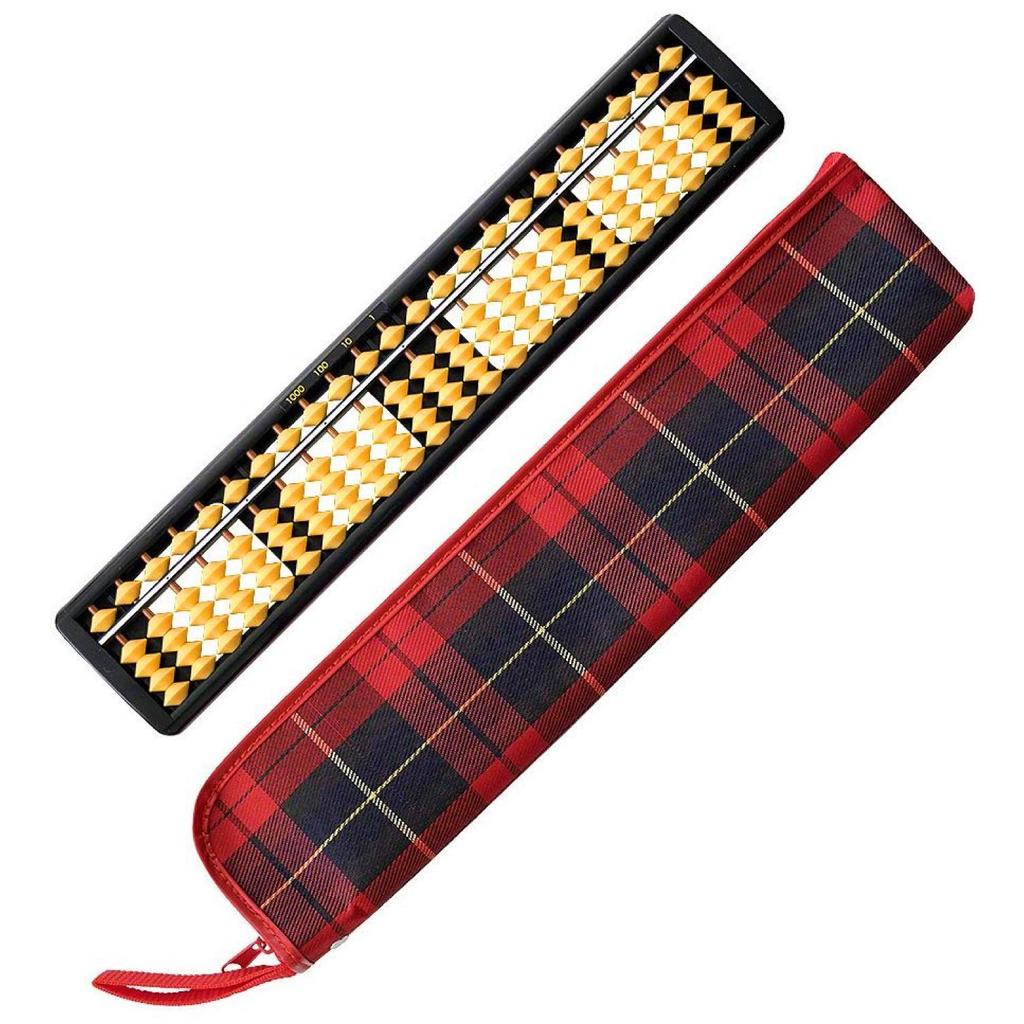 Unshudo Abacus Pack, 23 Digits, U-23E Abacus Pack #19, Red