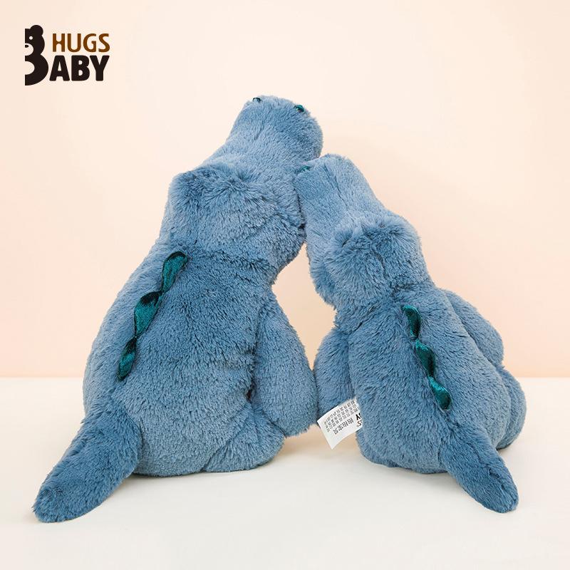 Soft Crocodile Plush Toy Children'S Gift Living Room Blue Crocodile Doll Throw Pillow Doll