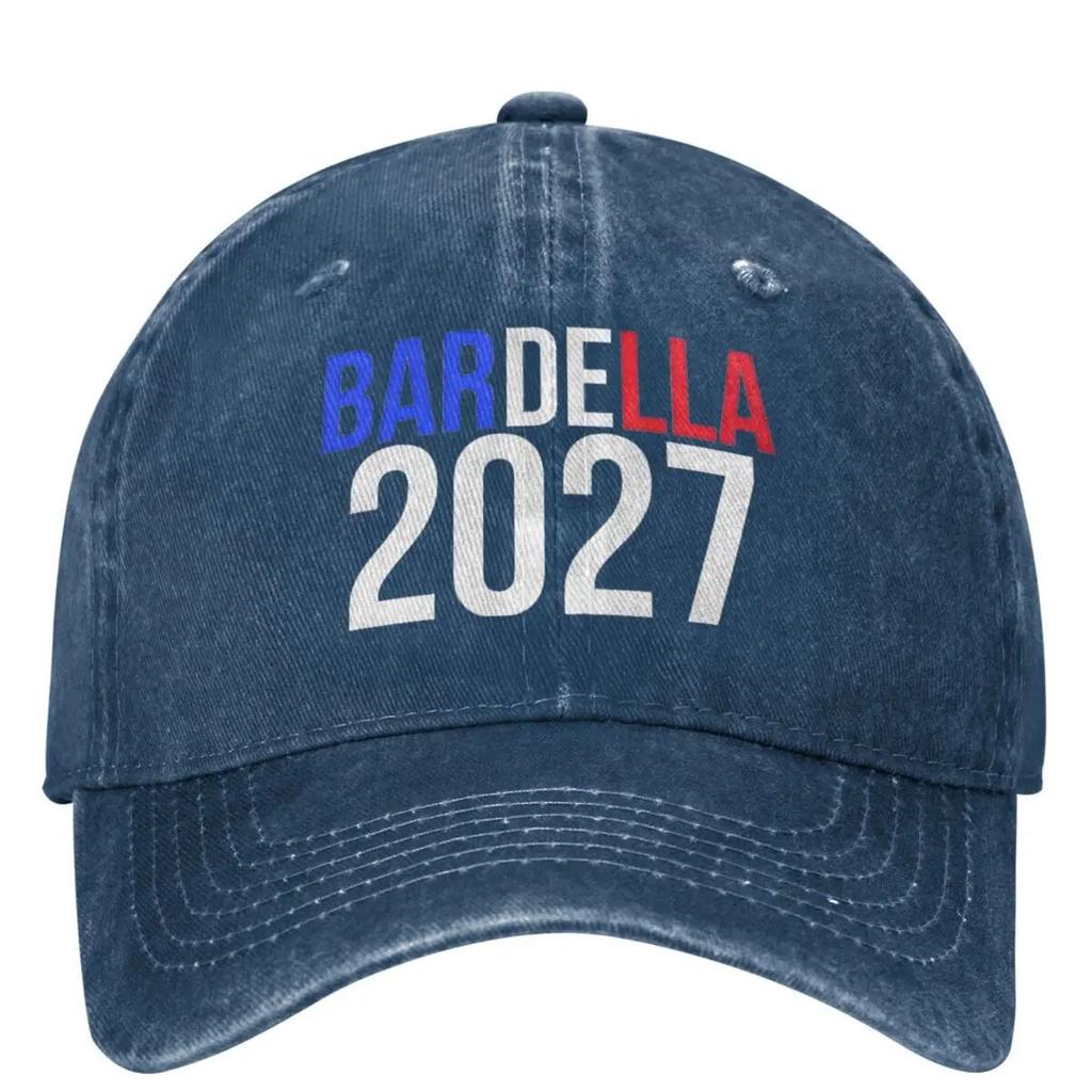 Vintage 2027 Bardella Collection Casual Baseball Cap Spring President Election France Trucker Hat Hats Unisex Baseball Caps